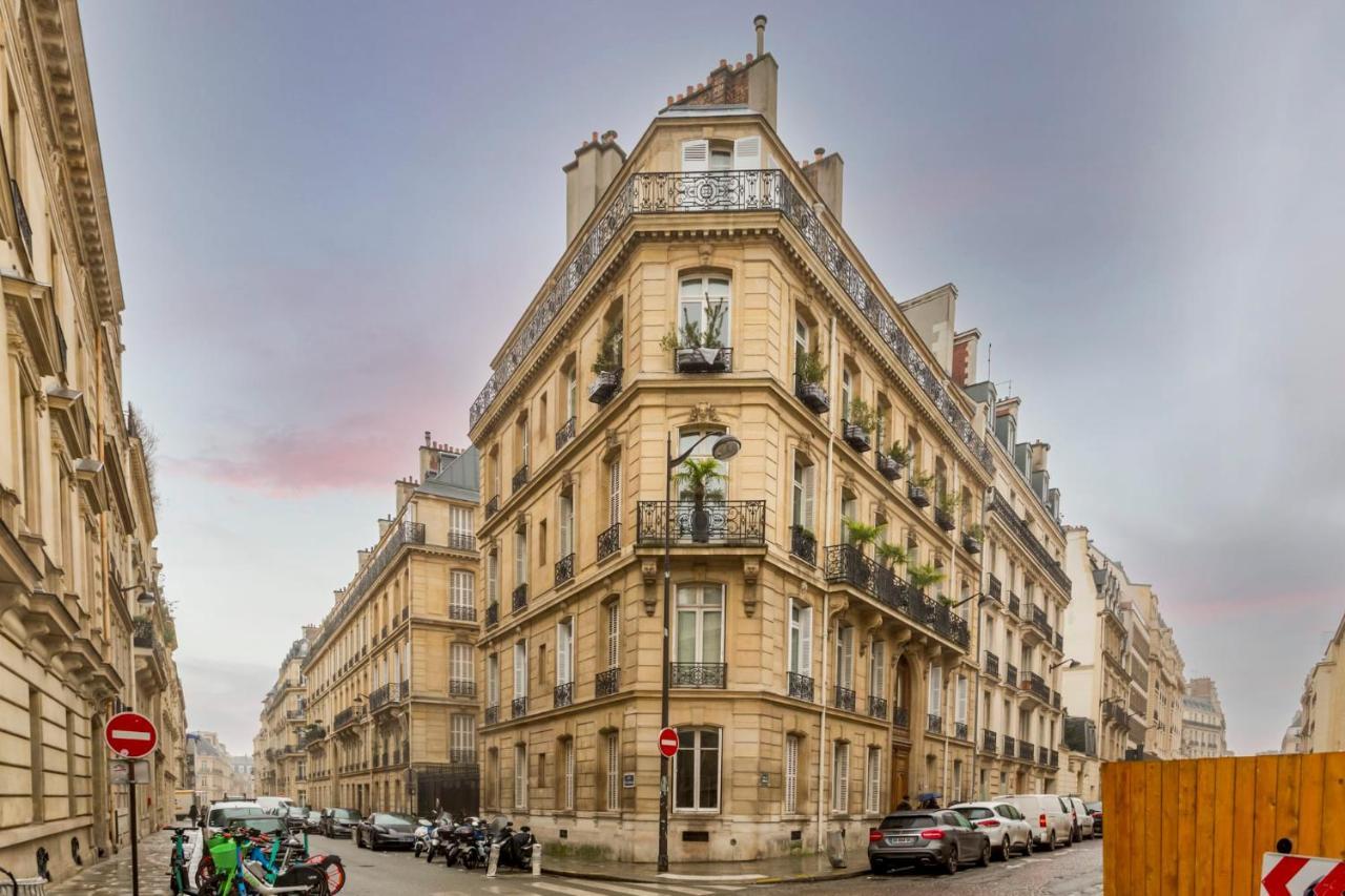 Cozy Apartment - Champs Elysees - Monceau Paris Exteriör bild